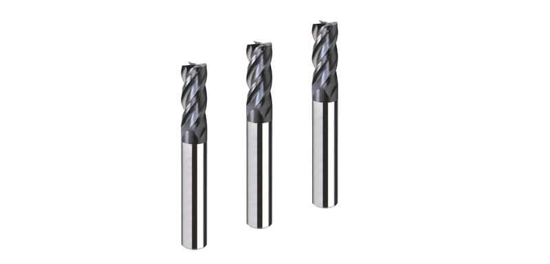 Die steel end mill custom long blade series