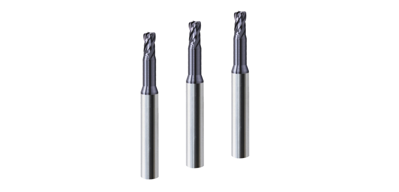 High efficiency die steel round nose milling cutter